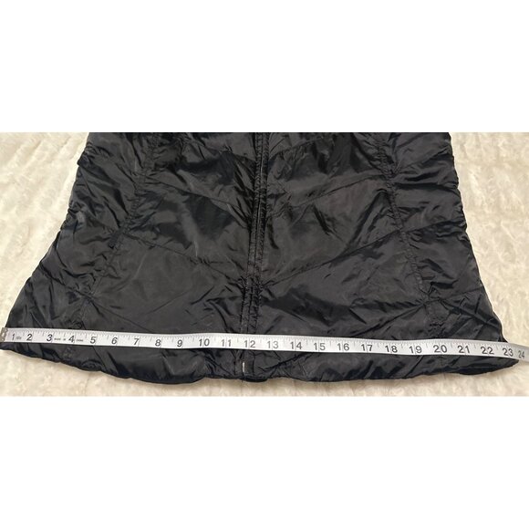 Eddie Bauer Brand Goose-Down Black Jacket Vest 100% Nylon Women's Size XL (READ) - Picture 14 of 15